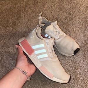 Adidas NMD R1 Pink and White